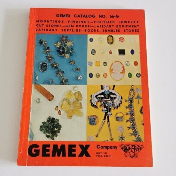 1960s Gemex Company Catalog Vintage Lapidary Jewelry Making Gemstones - Picture 3 of 12